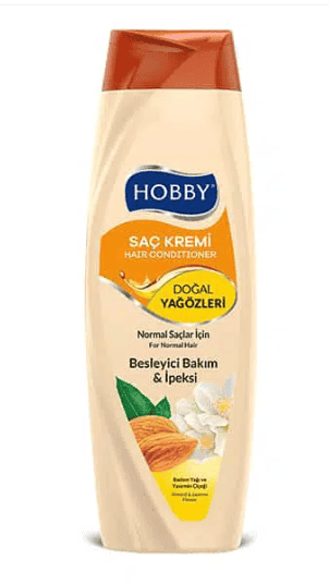 Hobby Badem Yağı Ve Yasemin Çiçeği Özlü Saç Kremi 600 Ml