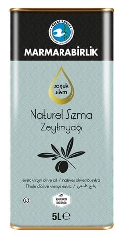 Marmarabirlik Soğuk Sıkım Sızma Zeytinyağı 5 L